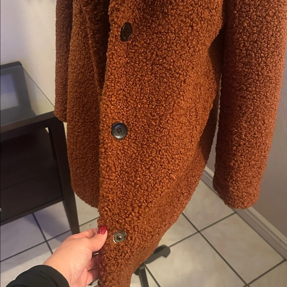 Sam Edelman Rust Teddy Jacket - Picture 7 of 12